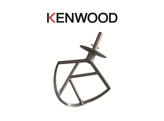 Kenwood Mixer Chef K Beater Part KW711984 Stainless Steel