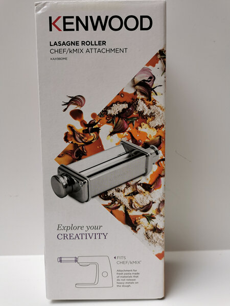 Kenwood Mixer Lasagne Pasta Roller Attachment  Part KAX980ME  AW20011034