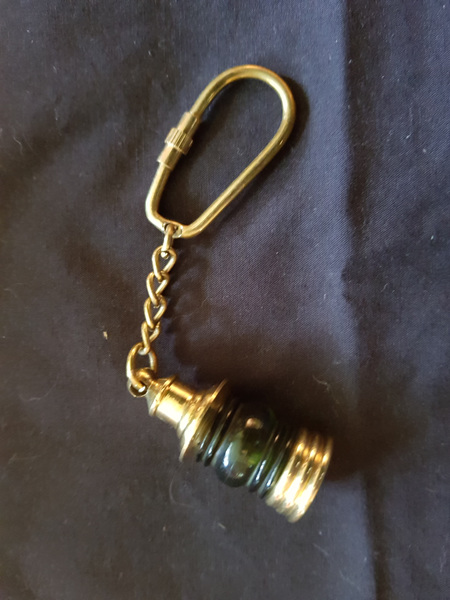 Key Ring 8 - Green Starboard Lantern