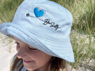Kids Bee Scilly Organic Bucket Hat - Blue