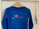 Kids Bee Scilly Organic Sweatshirt - Blue