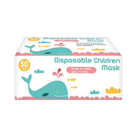 Kids Disposable Masks Box of 50