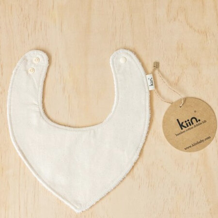 KIIN DRIBBLE BIB - OATMEAL