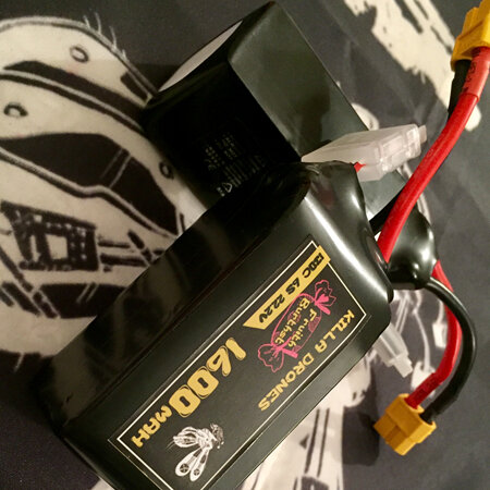 Killa Drones “Fruith Burthst” 130C 1600mah 6s Lipo - XT60