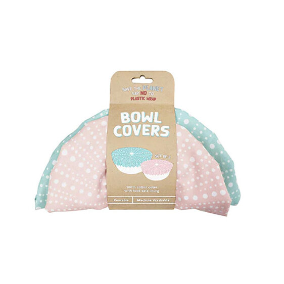 Kina Bowl Covers Set of 2 100% nz kitchen eco