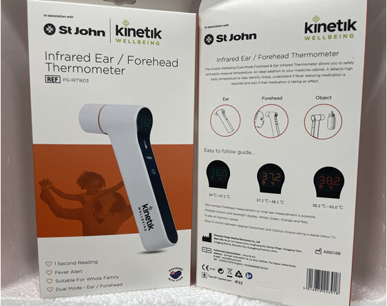 Kinetik Thermometer Ear&Forehead