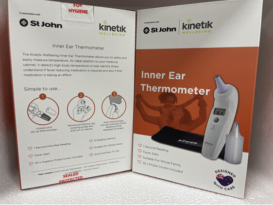 Kinetik Thermometer Inner Ear
