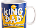 King Dad Giant Coffee Mug