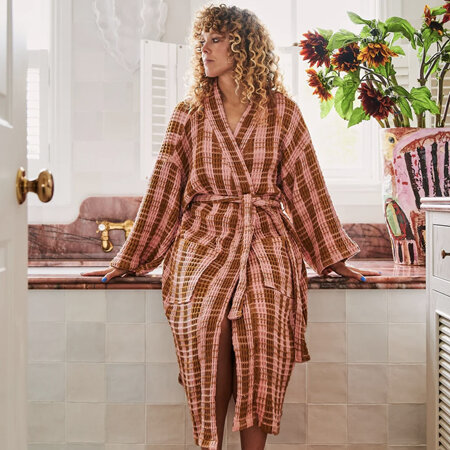 KIP & CO ROBE - TOASTED MARSHMALLOW L/XL