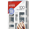 Kiss 100 Full-Cover Nails Active Square Medium Length Manicure Kit