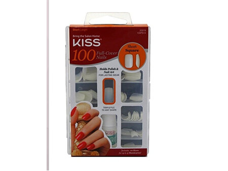 KISS 100 Nail Short Square Full