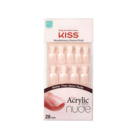 Kiss Acrylic Nude Nail Breathtaking