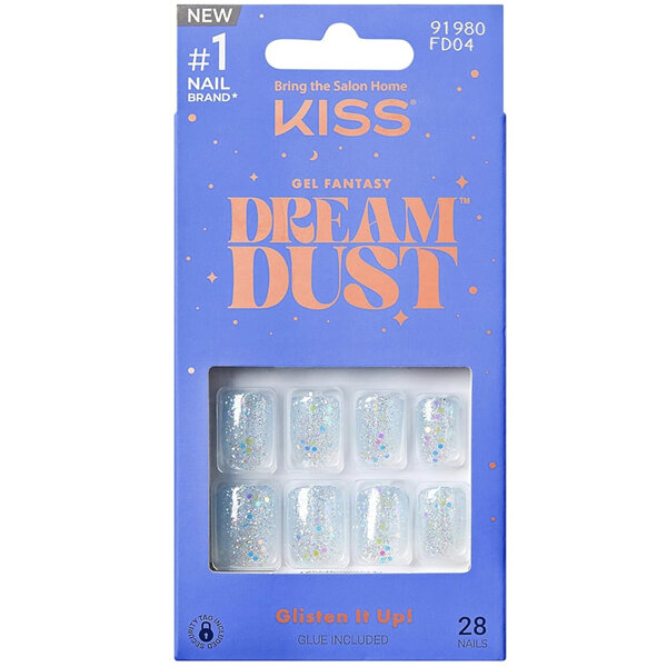 KISS Dream Dust Gel Fantasy 28 Nails Champagne