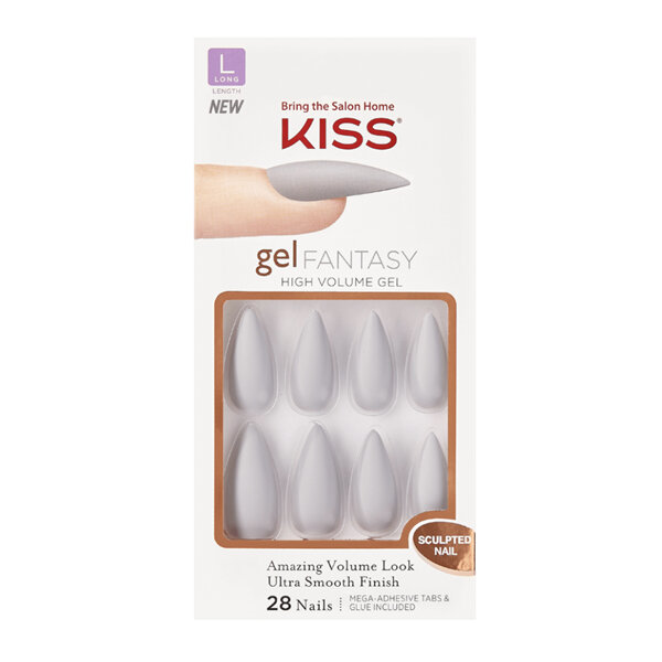 KISS Gel Fantasy Long Sculpted 28 Nails Start Over KGFS04