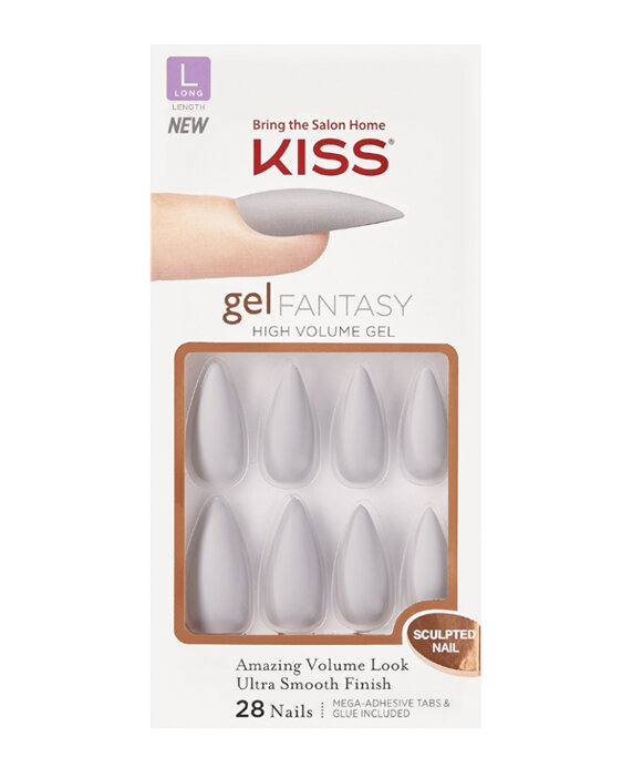 KISS Gel Fantasy Long Sculpted 28 Nails Start Over KGFS04