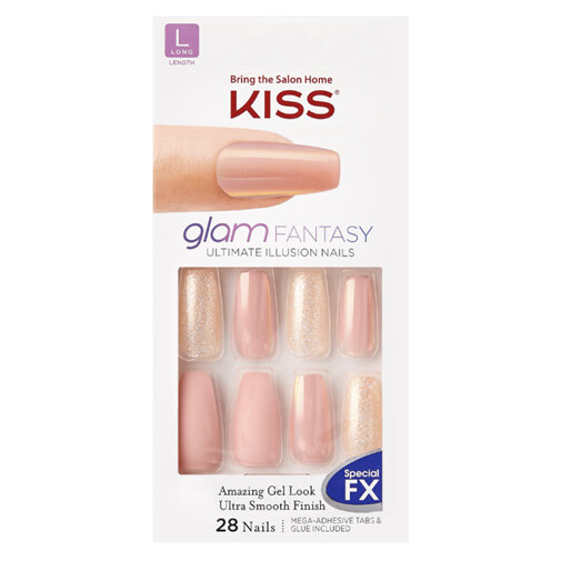 KISS Glam Fantasy Ultimate Illusion 28 Nails Trampoline KGF02