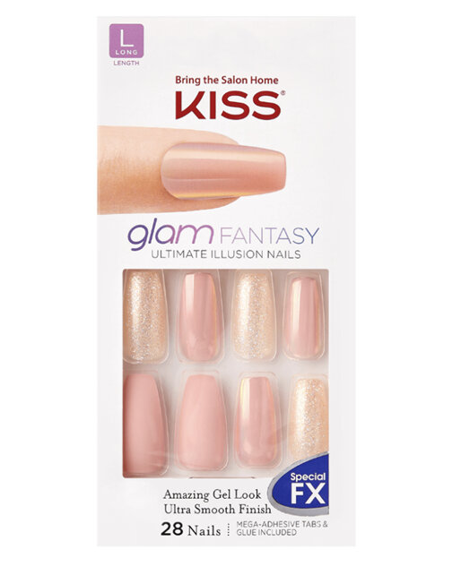 KISS Glam Fantasy Ultimate Illusion 28 Nails Trampoline KGF02