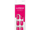 KISS ImPress Color Press-On Nails Orchid Festival 30 pink