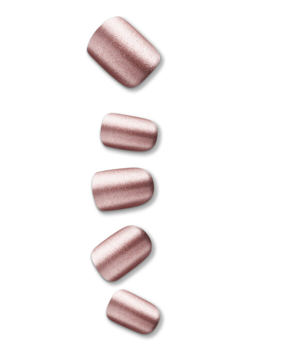 Kiss Impress Colour Press-on manicure Paralyzed Pink