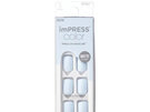 KISS ImPress Colour Press-On Nails Matte Finish Blue Sky 30