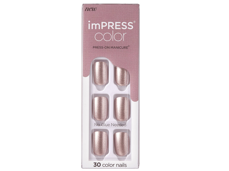 KISS ImPress Colour Press-On Nails Paralyzed Pink 30
