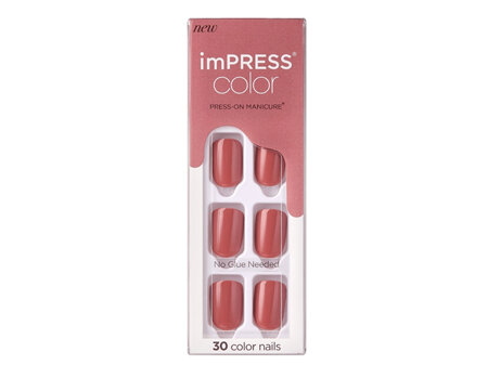 KISS ImPress Nails Plat. Pink 30s