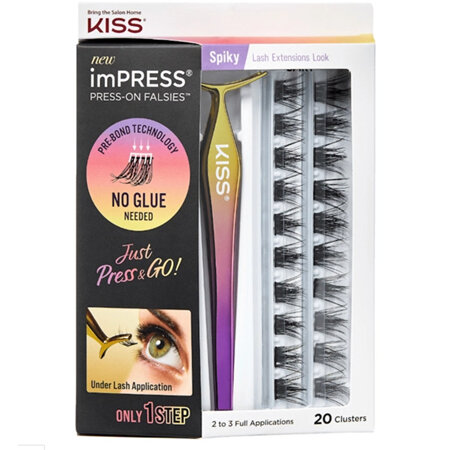 KISS imPress Press On Falsies Spiky