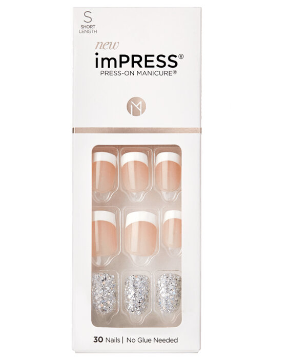 KISS ImPress Press-On Manicure Nails Time Slip 30