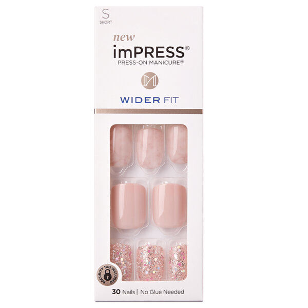 KISS ImPress Press-On Manicure Nails Wide Just a Dream 30