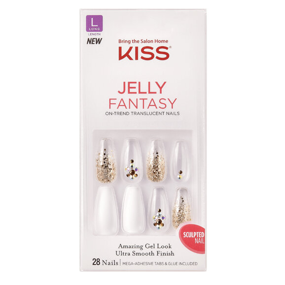 KISS Jelly Fantasy Jelly Pop Long Nails 28 KGFJ03