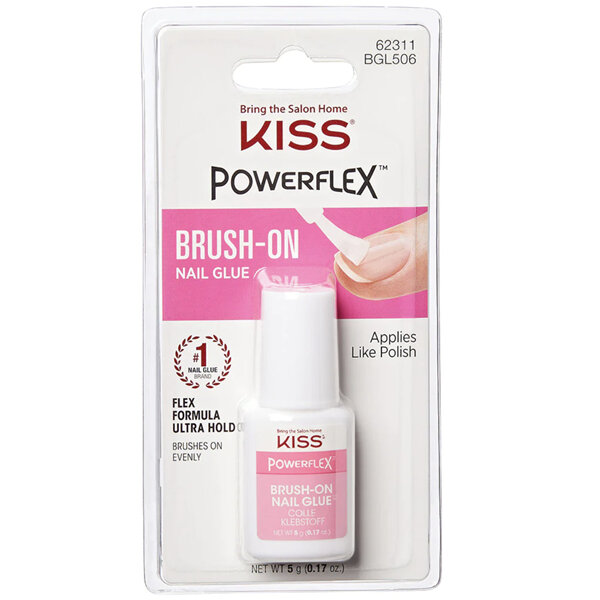 KISS Powerflex Brush-On Nail Glue 5g