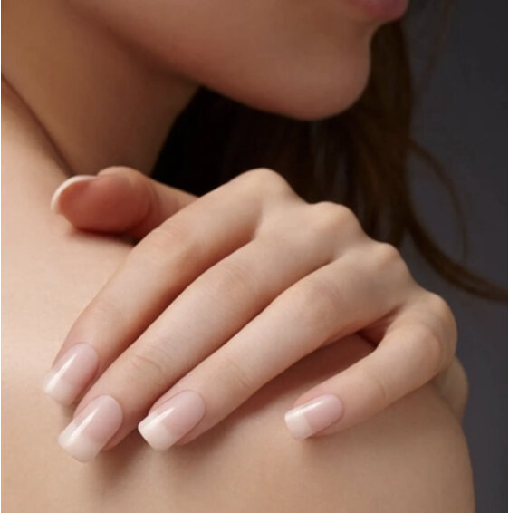 KISS Salon Acrylic French Nude 28 Nails Breathtaking