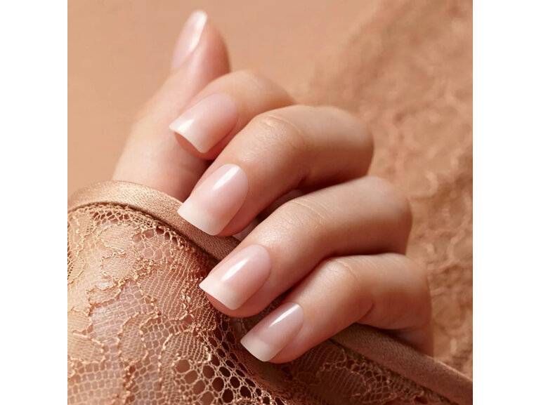 KISS Salon Acrylic nude breathtaking fake acryllic nails press on manicure