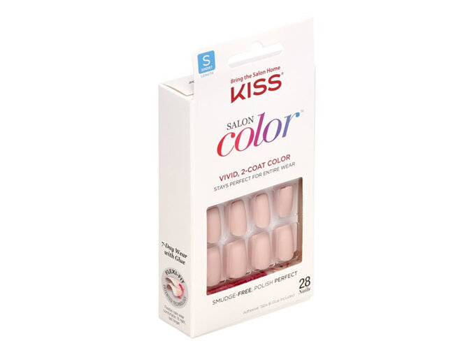 KISS Salon Colour Nails Landslide press on fake acrylic manicure