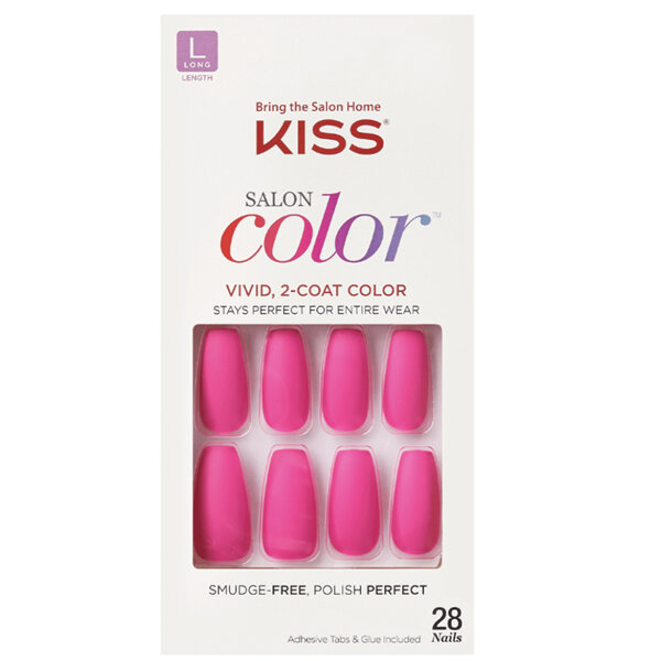 KISS Salon Colour Vivid 2 Coat Colour Nails Step It Up