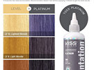 KISS Tintation Platinum 148ml hair colour dye haircolour