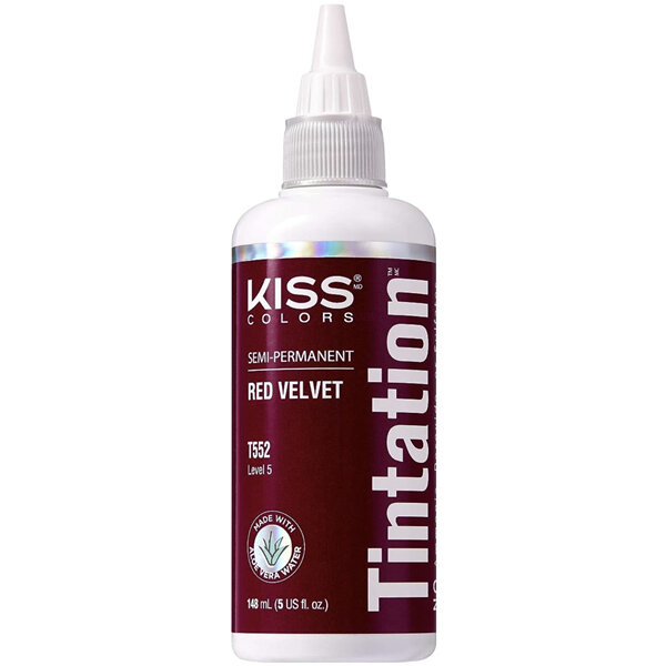 KISS Tintation Semi-Permanent Hair Colour Red Velvet 148ml