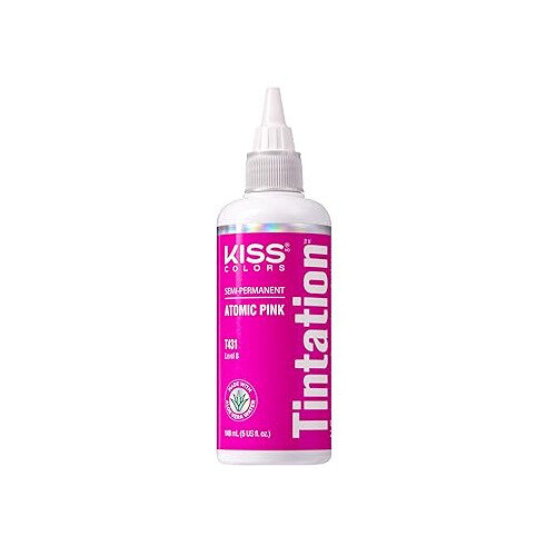 KISS Tintation Semi-Permanent Haircolour Atomic Pink 148ml
