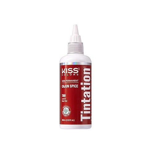 KISS Tintation Semi-Permanent Haircolour Cajun Spice 148ml