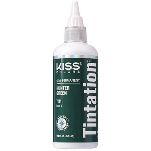 KISS Tintation Semi-Permanent Haircolour Hunter Green 148ml