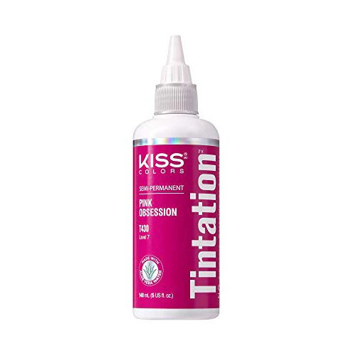 KISS Tintation Semi-Permanent Haircolour Pink Obsession 148ml