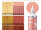 KISS Tintation Semi-Permanent Haircolour Rose Gold 148ml dye hair colour