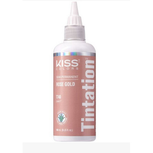 KISS Tintation Semi-Permanent Haircolour Rose Gold 148ml