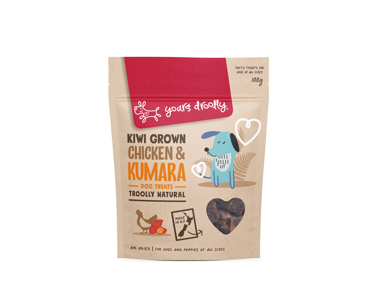 Kiwi Grown Chicken/Kumara Treats 100g