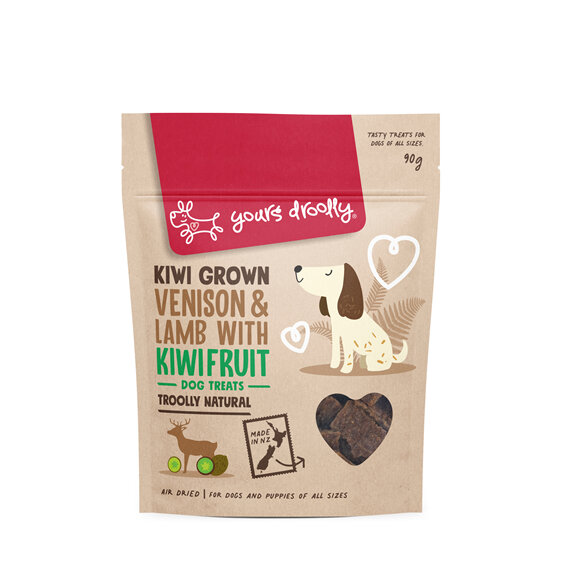 Kiwi Grown Venison/Lamb/Kiwifruit 90g