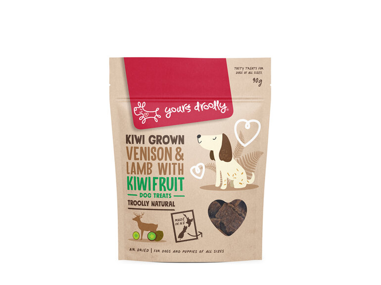 Kiwi Grown Venison/Lamb/Kiwifruit 90g