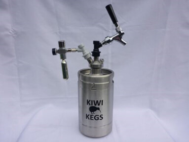 Kiwi Kegs 2L MiniKeg Kit
