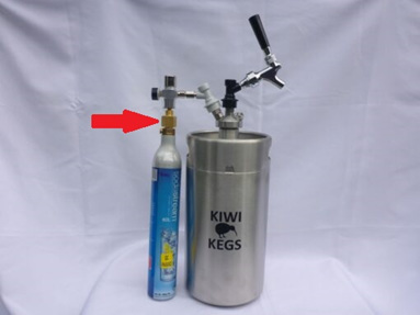 Kiwi Kegs Soda Stream Adapter