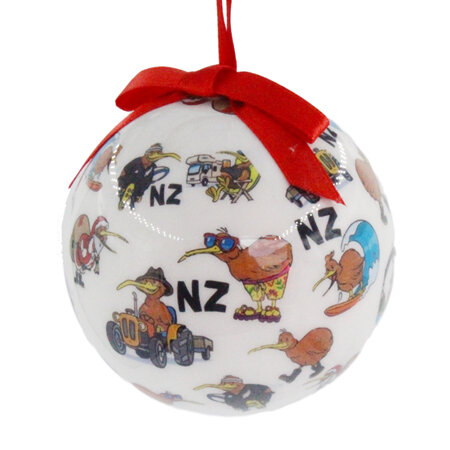 Kiwiana theme bauble