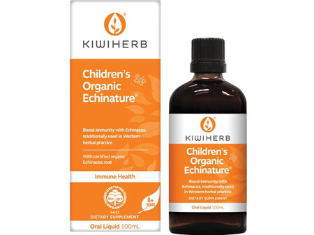 Kiwiherb Childrens Organic Echinature 100ml